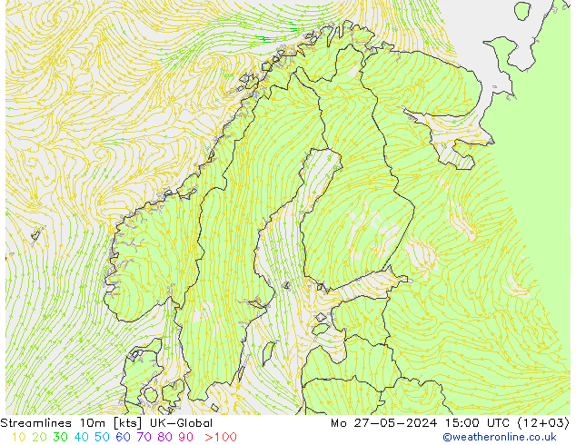 Streamlines 10m UK-Global Mo 27.05.2024 15 UTC