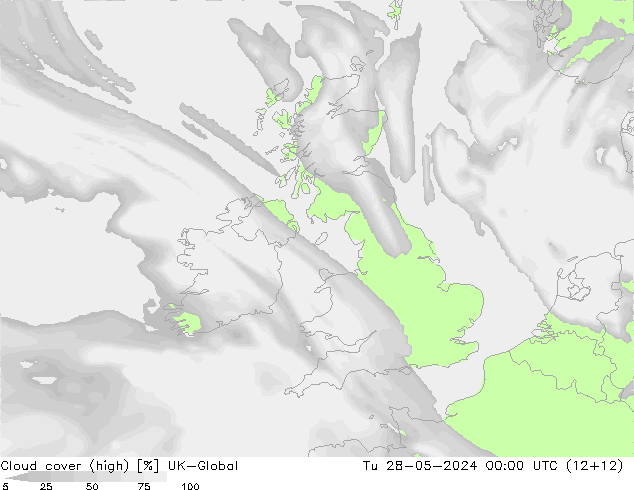 облака (средний) UK-Global вт 28.05.2024 00 UTC