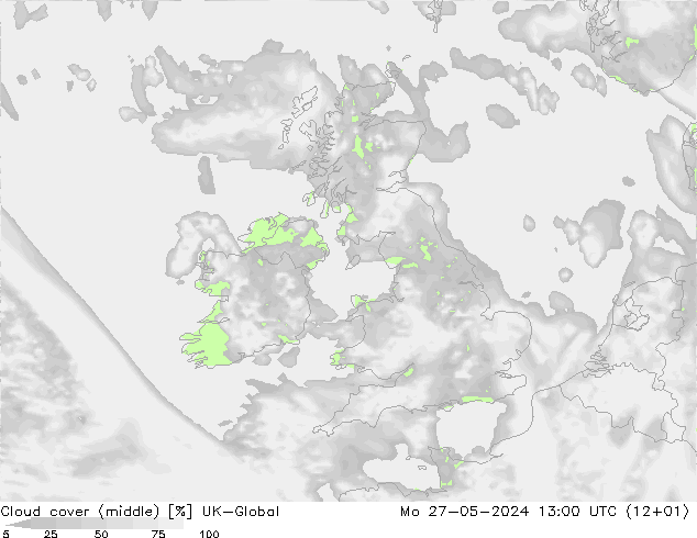 облака (средний) UK-Global пн 27.05.2024 13 UTC