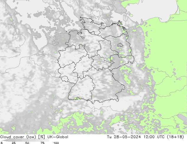 Bulutlar (düşük) UK-Global Sa 28.05.2024 12 UTC