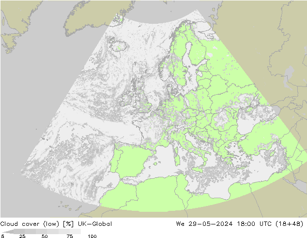 Wolken (tief) UK-Global Mi 29.05.2024 18 UTC