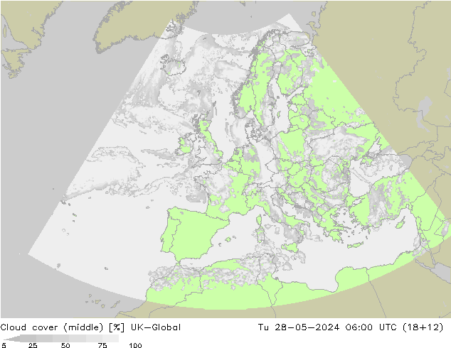 Cloud cover (middle) UK-Global Tu 28.05.2024 06 UTC