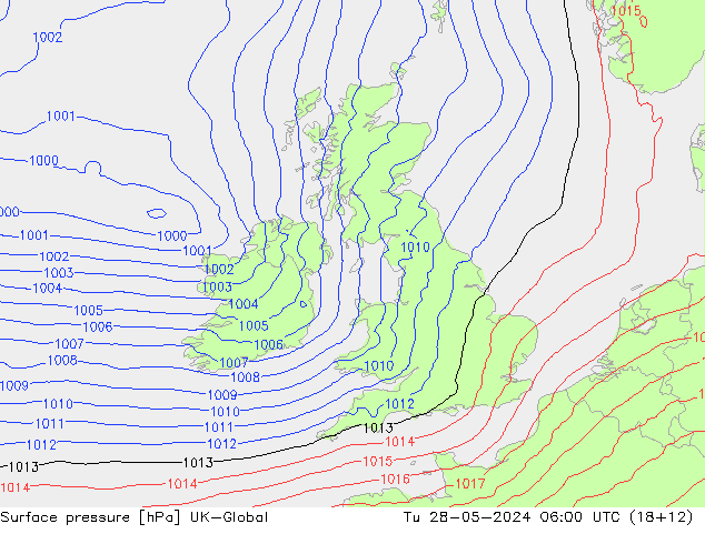 pressão do solo UK-Global Ter 28.05.2024 06 UTC