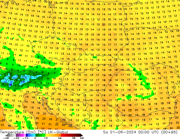 Temperatura (2m) UK-Global sáb 01.06.2024 00 UTC