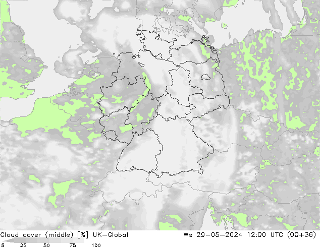 nuvens (médio) UK-Global Qua 29.05.2024 12 UTC