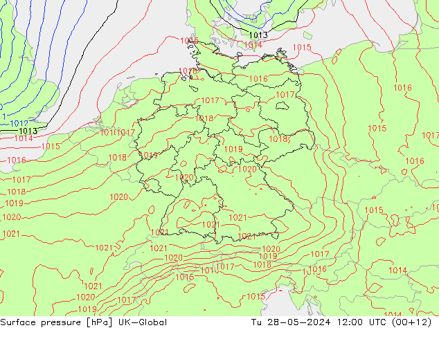 Bodendruck UK-Global Di 28.05.2024 12 UTC