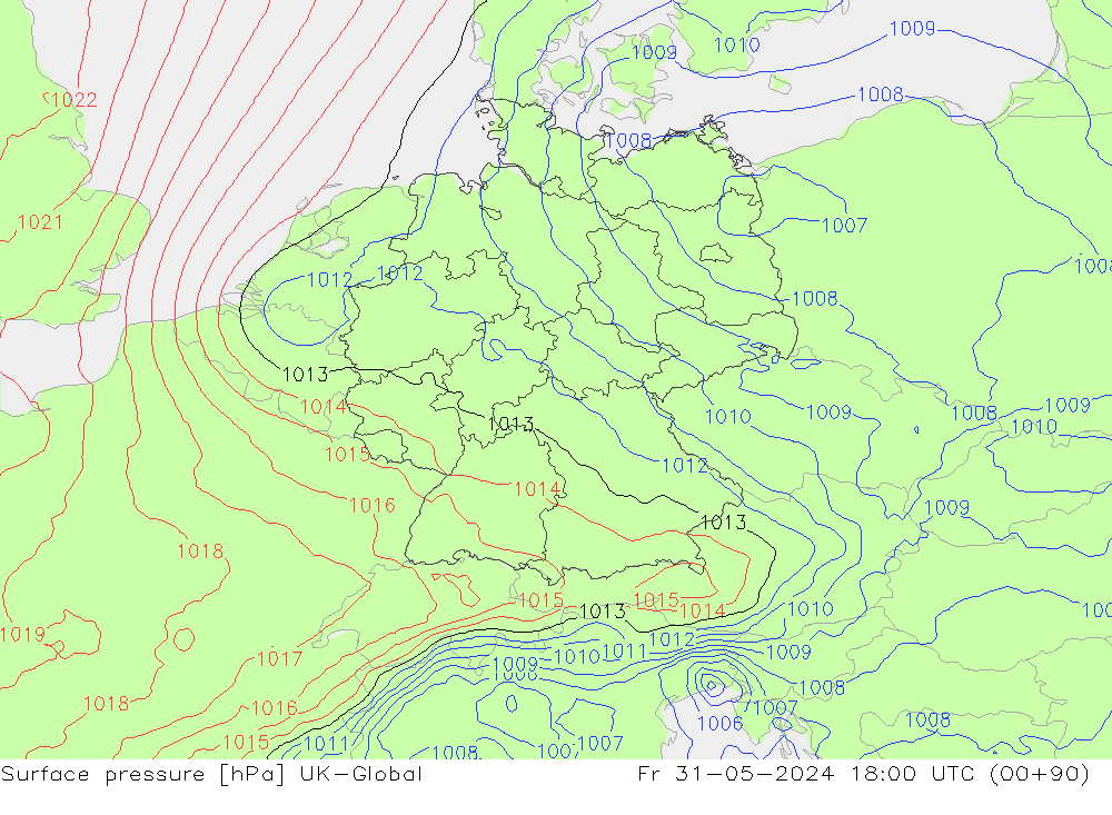 Bodendruck UK-Global Fr 31.05.2024 18 UTC