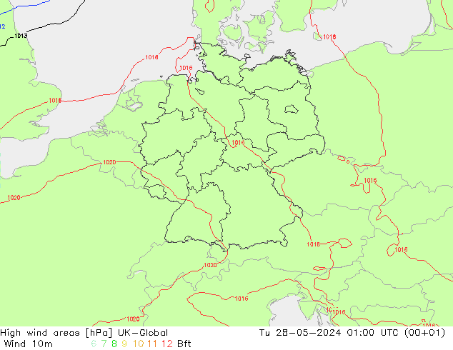 High wind areas UK-Global Tu 28.05.2024 01 UTC