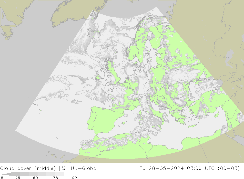 Cloud cover (middle) UK-Global Tu 28.05.2024 03 UTC