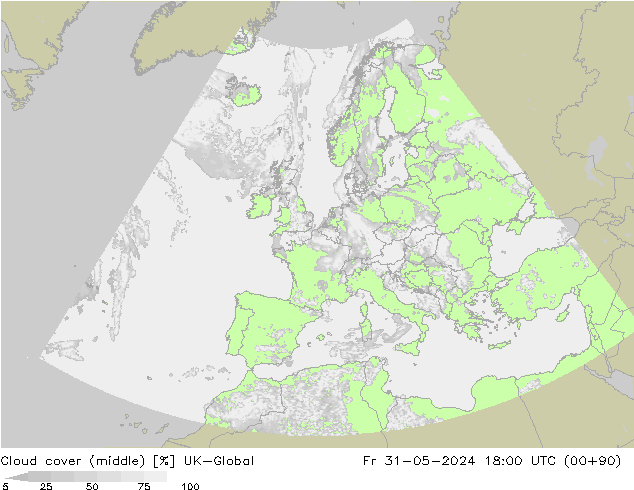 Nuages (moyen) UK-Global ven 31.05.2024 18 UTC