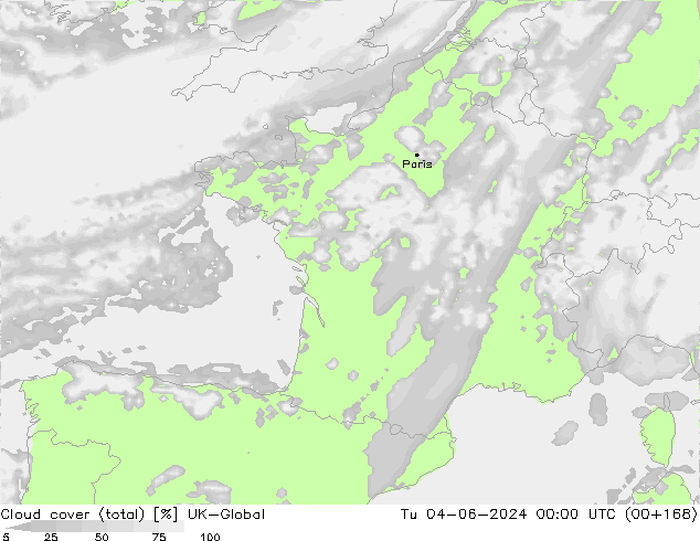 Bulutlar (toplam) UK-Global Sa 04.06.2024 00 UTC