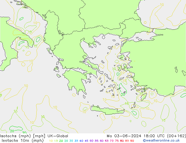 Isotaca (mph) UK-Global lun 03.06.2024 18 UTC