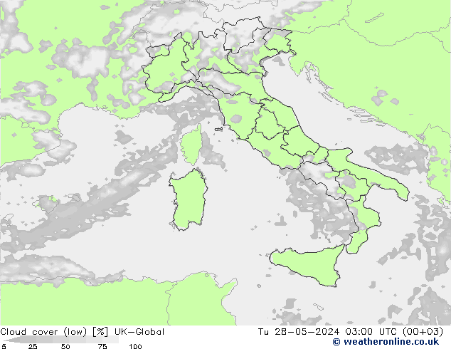 nízká oblaka UK-Global Út 28.05.2024 03 UTC