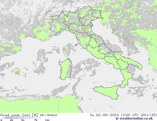 Wolken (tief) UK-Global So 02.06.2024 12 UTC