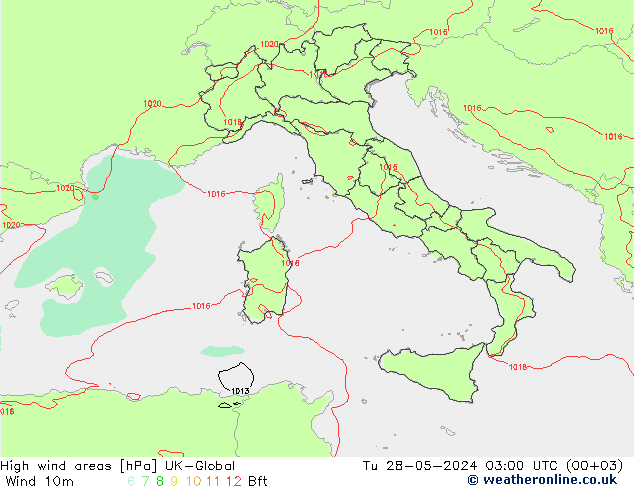 Windvelden UK-Global di 28.05.2024 03 UTC