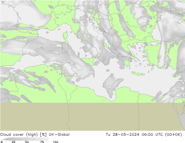 Nubes altas UK-Global mar 28.05.2024 06 UTC