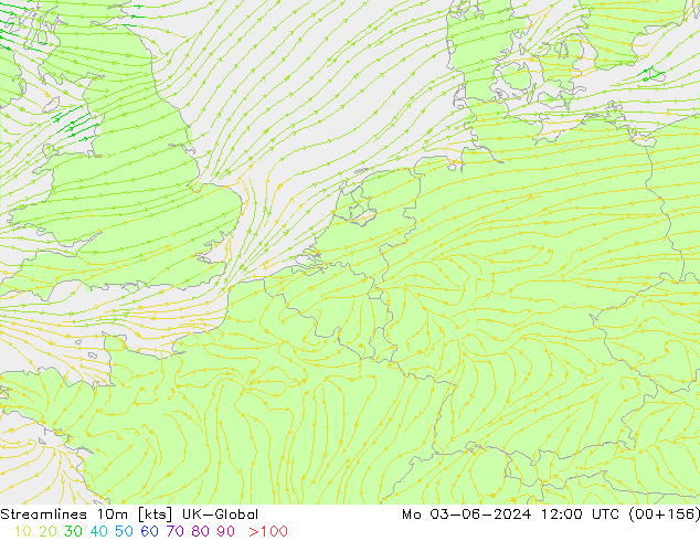 Streamlines 10m UK-Global Mo 03.06.2024 12 UTC