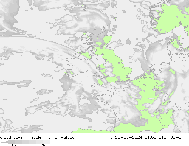 oblačnosti uprostřed UK-Global Út 28.05.2024 01 UTC