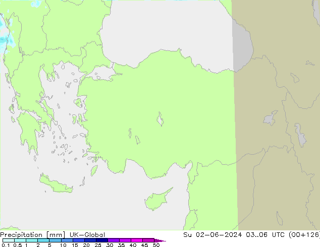 Precipitation UK-Global Su 02.06.2024 06 UTC