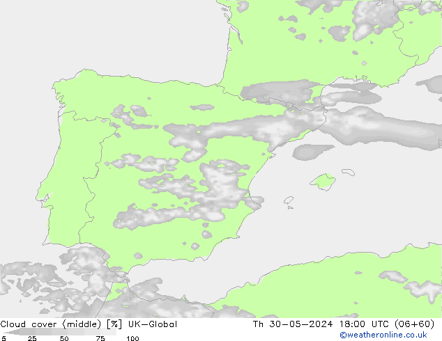 zachmurzenie (środk.) UK-Global czw. 30.05.2024 18 UTC