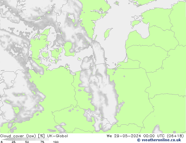 Nuages (bas) UK-Global mer 29.05.2024 00 UTC