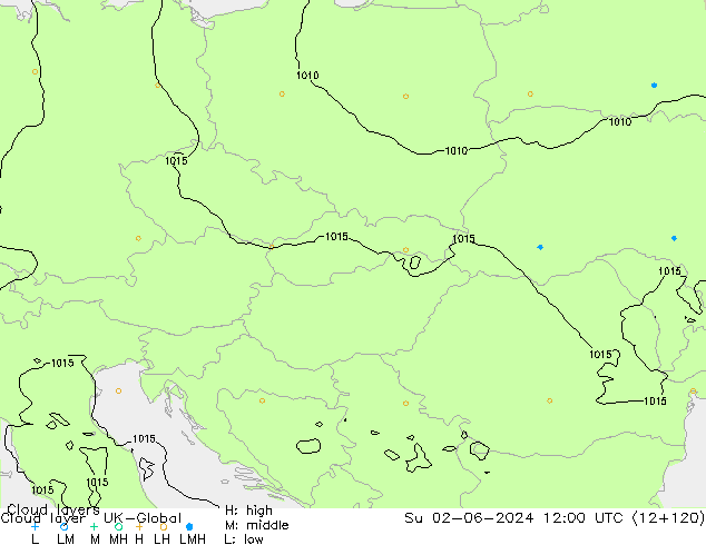 Cloud layer UK-Global Su 02.06.2024 12 UTC