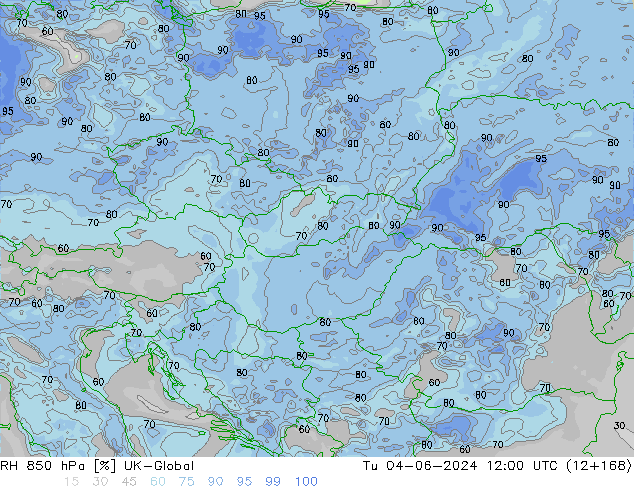 RV 850 hPa UK-Global di 04.06.2024 12 UTC