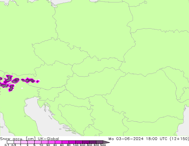 Snow accu. UK-Global Mo 03.06.2024 18 UTC