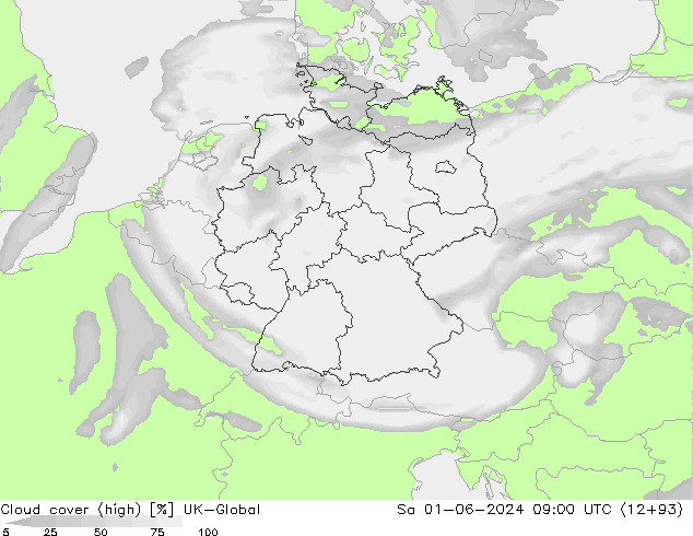 облака (средний) UK-Global сб 01.06.2024 09 UTC