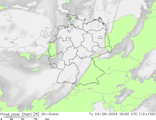 zachmurzenie (wysokie) UK-Global wto. 04.06.2024 00 UTC