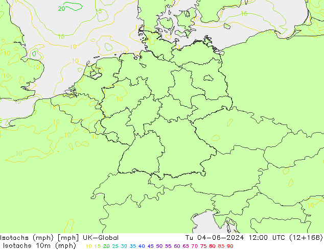 Isotachs (mph) UK-Global mar 04.06.2024 12 UTC