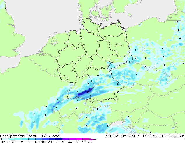 Precipitation UK-Global Su 02.06.2024 18 UTC