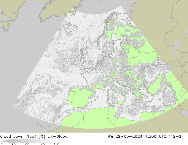 Wolken (tief) UK-Global Mi 29.05.2024 12 UTC