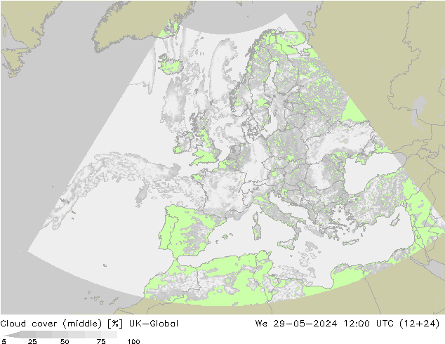 Wolken (mittel) UK-Global Mi 29.05.2024 12 UTC