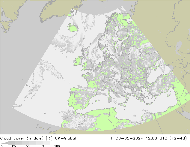 Nubi medie UK-Global gio 30.05.2024 12 UTC