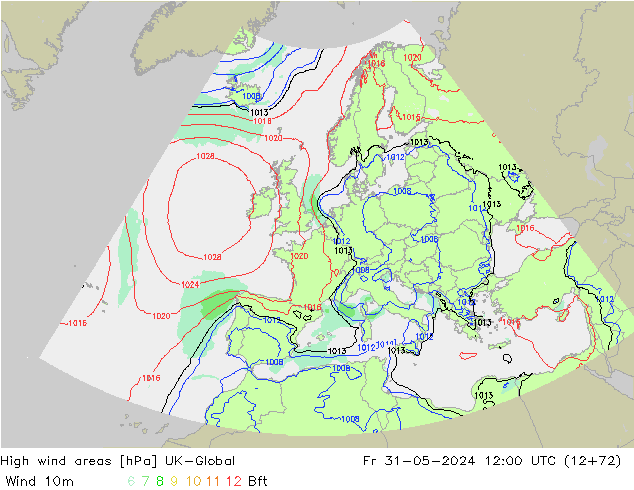 yüksek rüzgarlı alanlar UK-Global Cu 31.05.2024 12 UTC