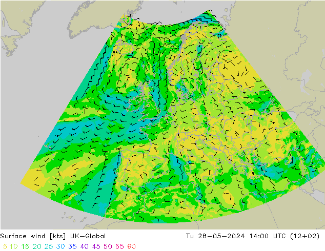 Bodenwind UK-Global Di 28.05.2024 14 UTC