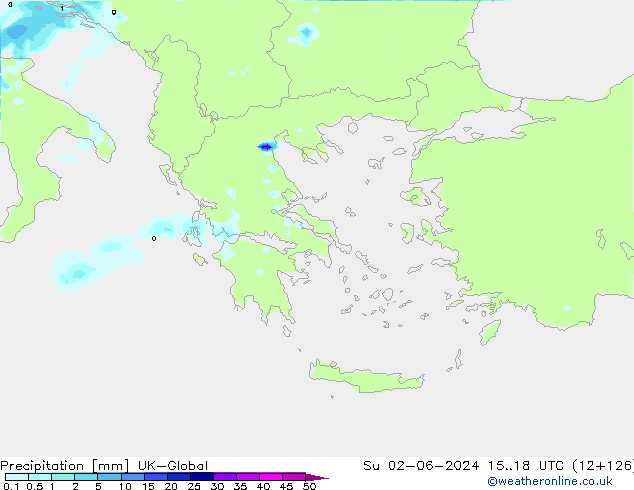 Precipitazione UK-Global dom 02.06.2024 18 UTC