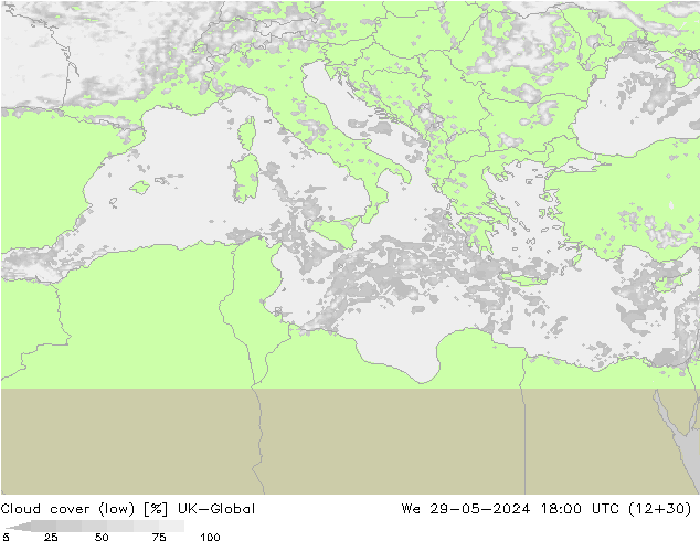 Nubi basse UK-Global mer 29.05.2024 18 UTC