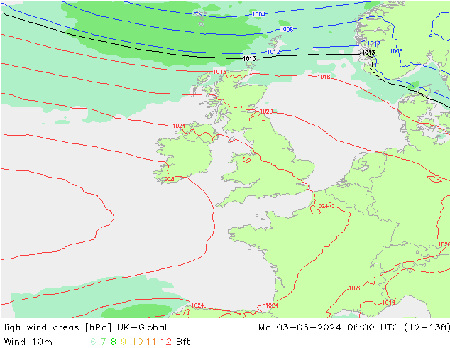 High wind areas UK-Global Mo 03.06.2024 06 UTC