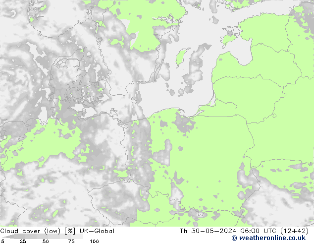 nízká oblaka UK-Global Čt 30.05.2024 06 UTC