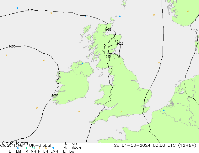 Cloud layer UK-Global  01.06.2024 00 UTC