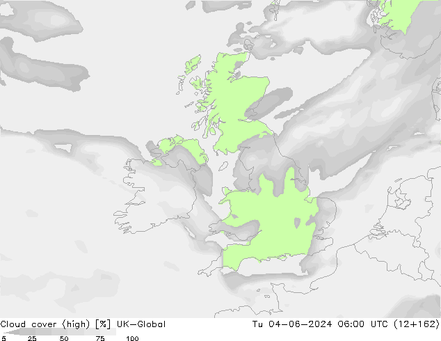 zachmurzenie (wysokie) UK-Global wto. 04.06.2024 06 UTC