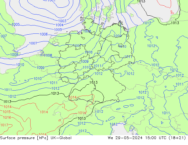 Bodendruck UK-Global Mi 29.05.2024 15 UTC