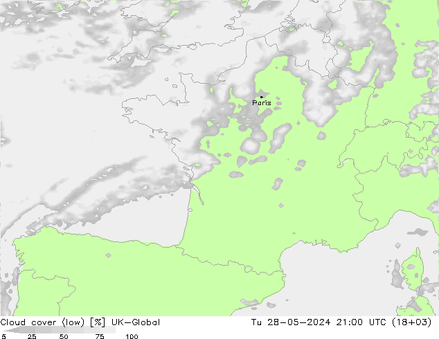 Wolken (tief) UK-Global Di 28.05.2024 21 UTC