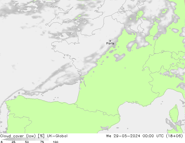 Bulutlar (düşük) UK-Global Çar 29.05.2024 00 UTC