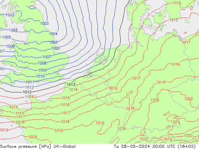 Bodendruck UK-Global Di 28.05.2024 20 UTC