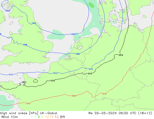 Windvelden UK-Global wo 29.05.2024 06 UTC
