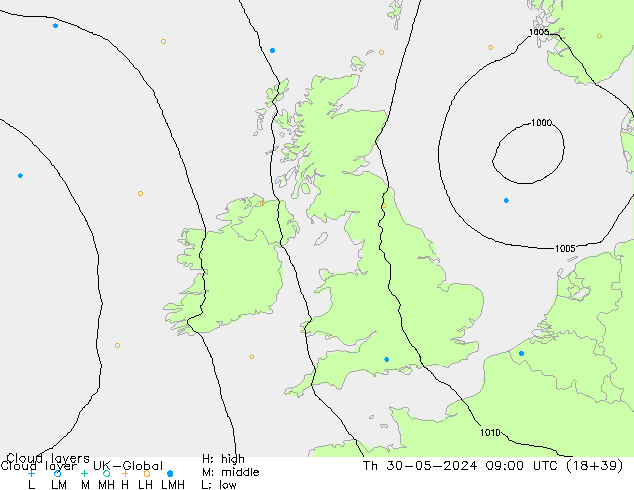 Wolkenschichten UK-Global Do 30.05.2024 09 UTC