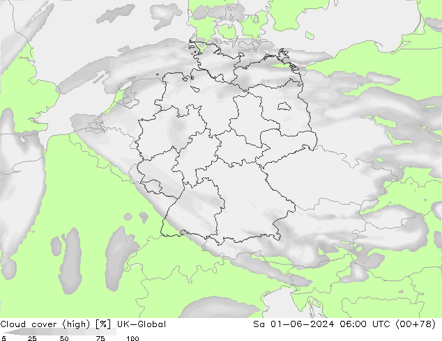 nuvens (high) UK-Global Sáb 01.06.2024 06 UTC